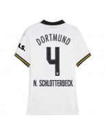 Borussia Dortmund Nico Schlotterbeck #4 Kolmaspaita Naisten 2024-25 Lyhythihainen